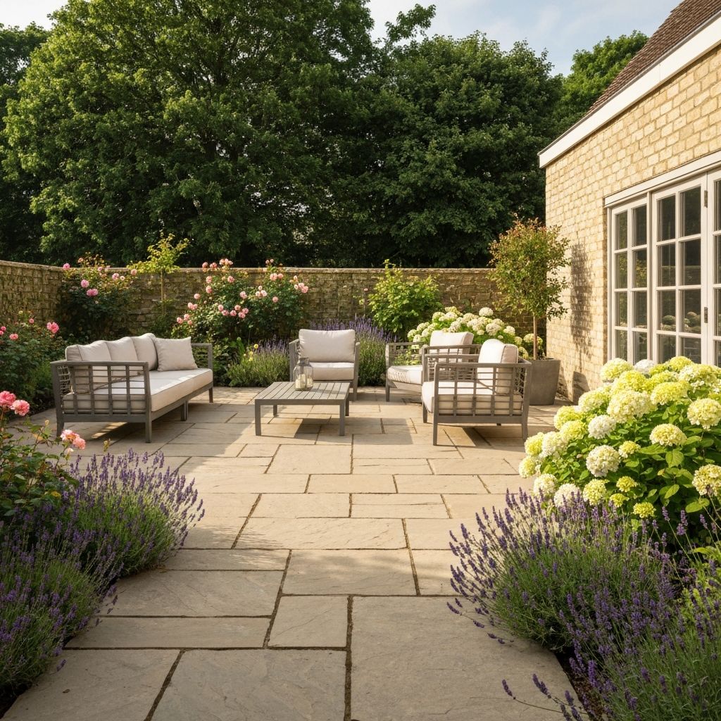 Beautiful patio installation